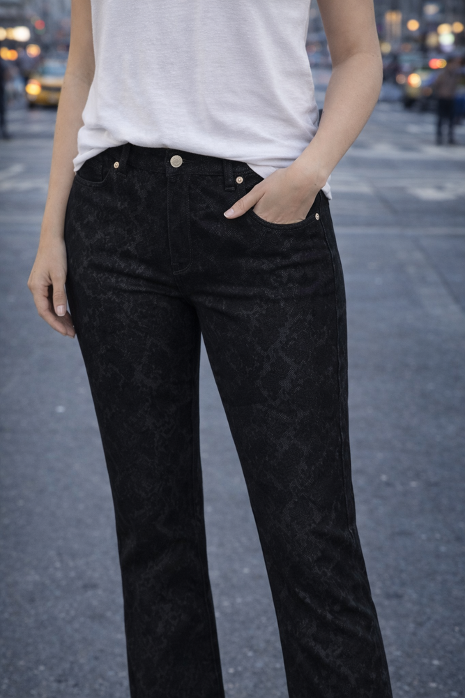 pantalon noir Farfalla Rosso avec motifs T M 25 Le Bouscat (33)