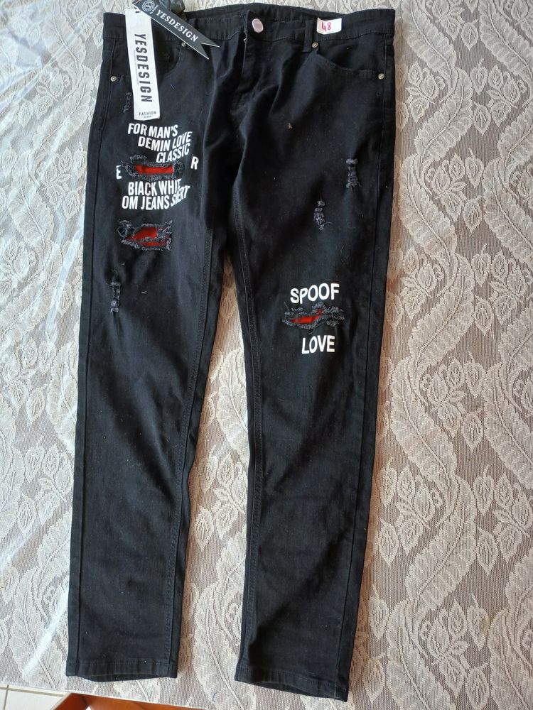 pantalon noir homme 35 Petit-Canal (97)