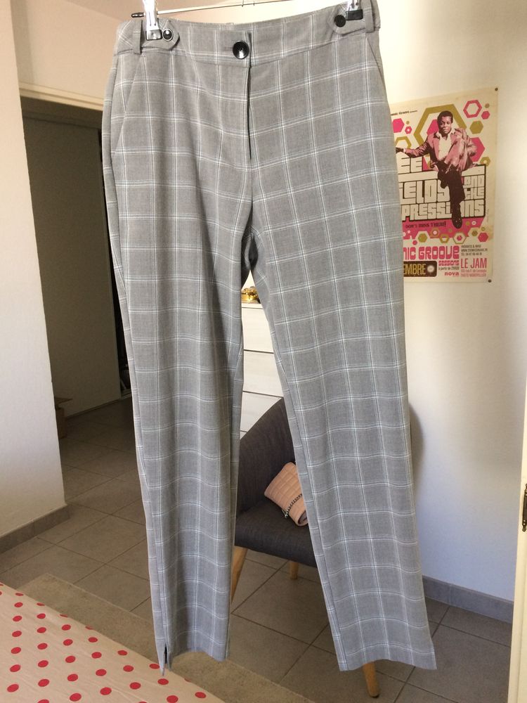 Pantalon prince de Galles gris 7 Montpellier (34)