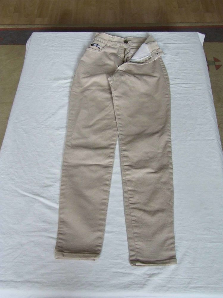 Pantalon slim, cigarette, TARK 1, Beige, Taille 0 (32) TBE 12 Bagnolet (93)
