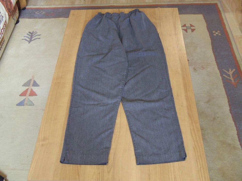 Pantalon taille �lastiqu�e, Gris, T 44, TBE 3 Bagnolet (93)