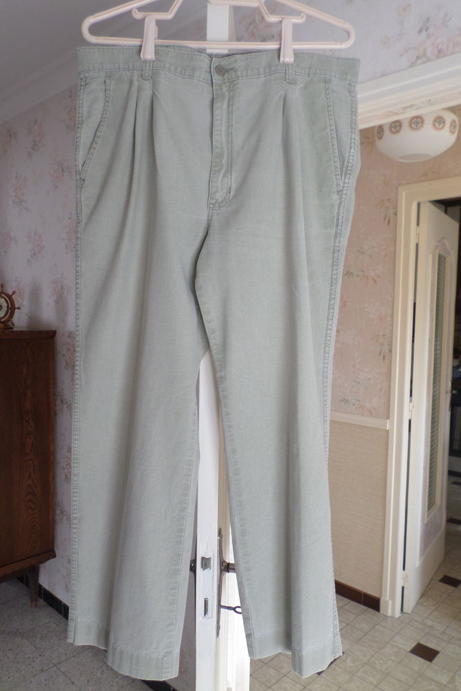 Pantalon en toile beige - taille 46 6 Vend�me (41)