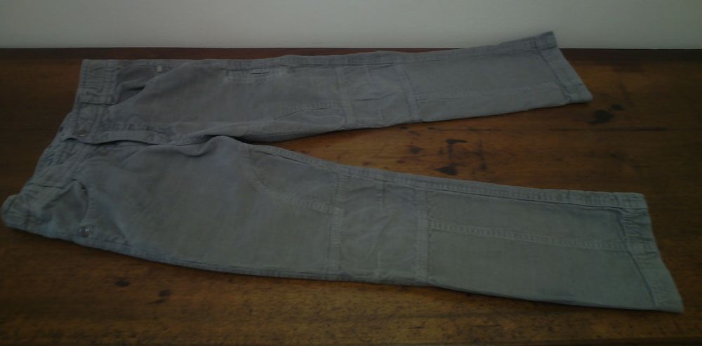 Pantalon en velours gris SERGENT MAJOR 8 A - TBE 6 Reims (51)