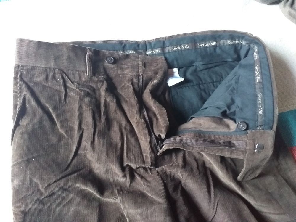 pantalon en velours Sergio Vitti 12 Simard (71)