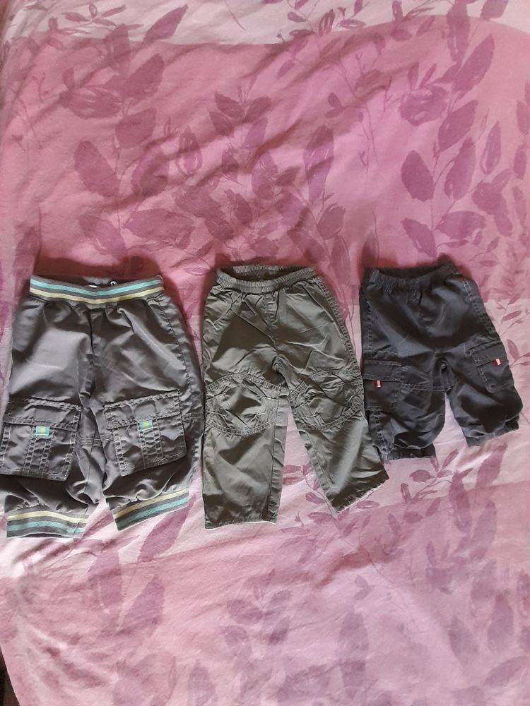 Lot de 3 pantalons en su�dine gar�on 6 mois 6 Grisolles (82)
