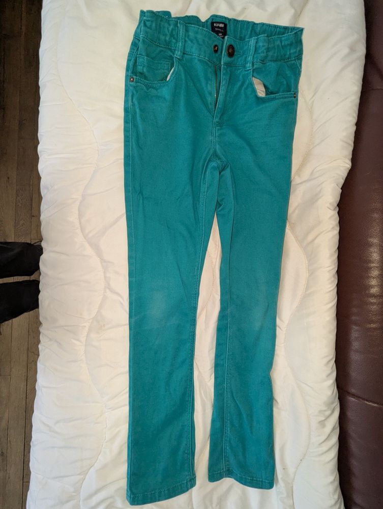 Pantalons x2 vert 5 Venette (60)