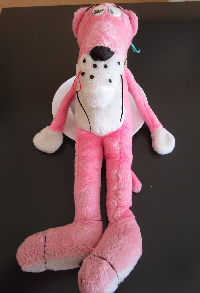 Panth�re rose en peluche 4 Marseille 13 (13)