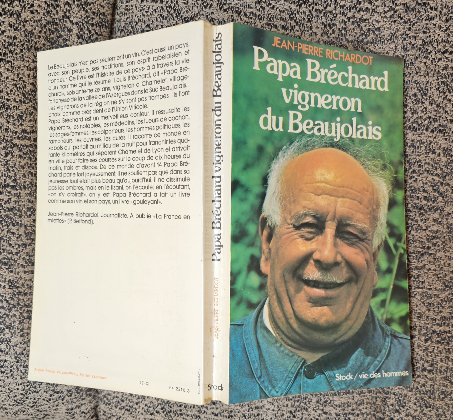 Papa Br�chard vigneron du Beaujolais 5 Viviers-du-Lac (73)