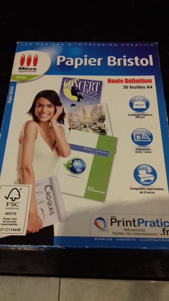 PAPIER BRISTOL 7 Bouguenais (44)