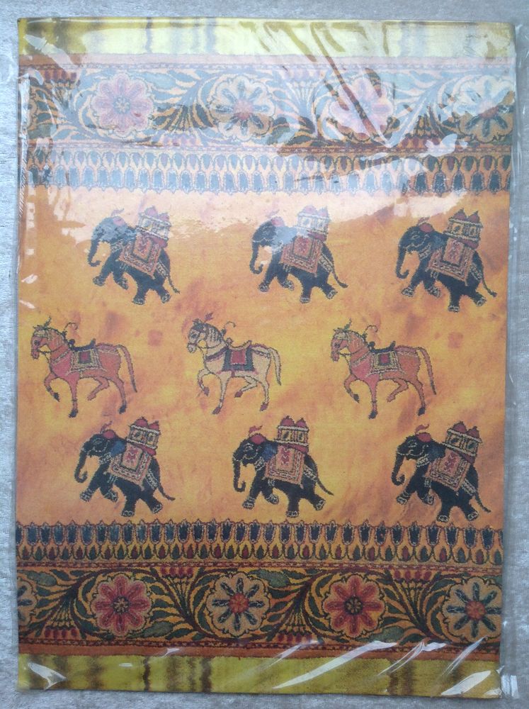 PAPIER A? LETTRES + ENVELOPPES TENTURE CHEVAUX �L�PHANTS 3 Tr�gunc (29)