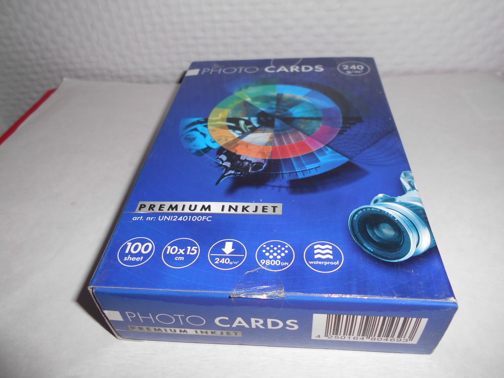 PAPIER PHOTO CARDS INKJET 10X15 cm 5 Dammarie-les-Lys (77)