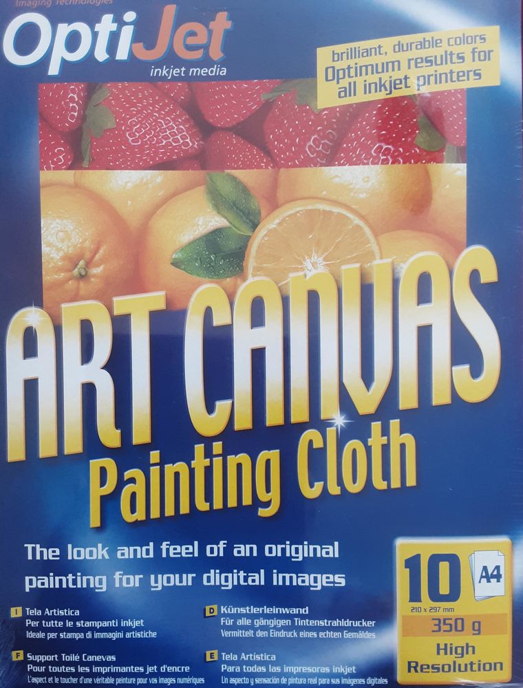 PAPIER PHOTO TOIL�   ART CANVAS   (aspect toile de peintre) 10 Pontoise (95)