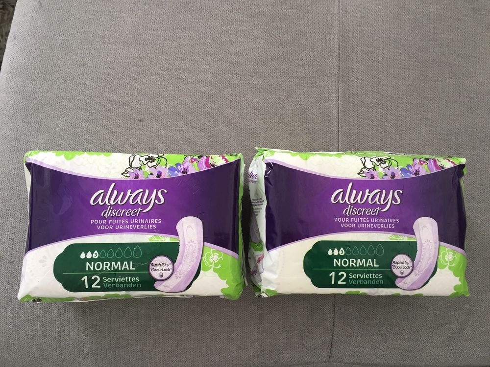 4 paquets d?always NEUFS 3 Les Brouzils (85)