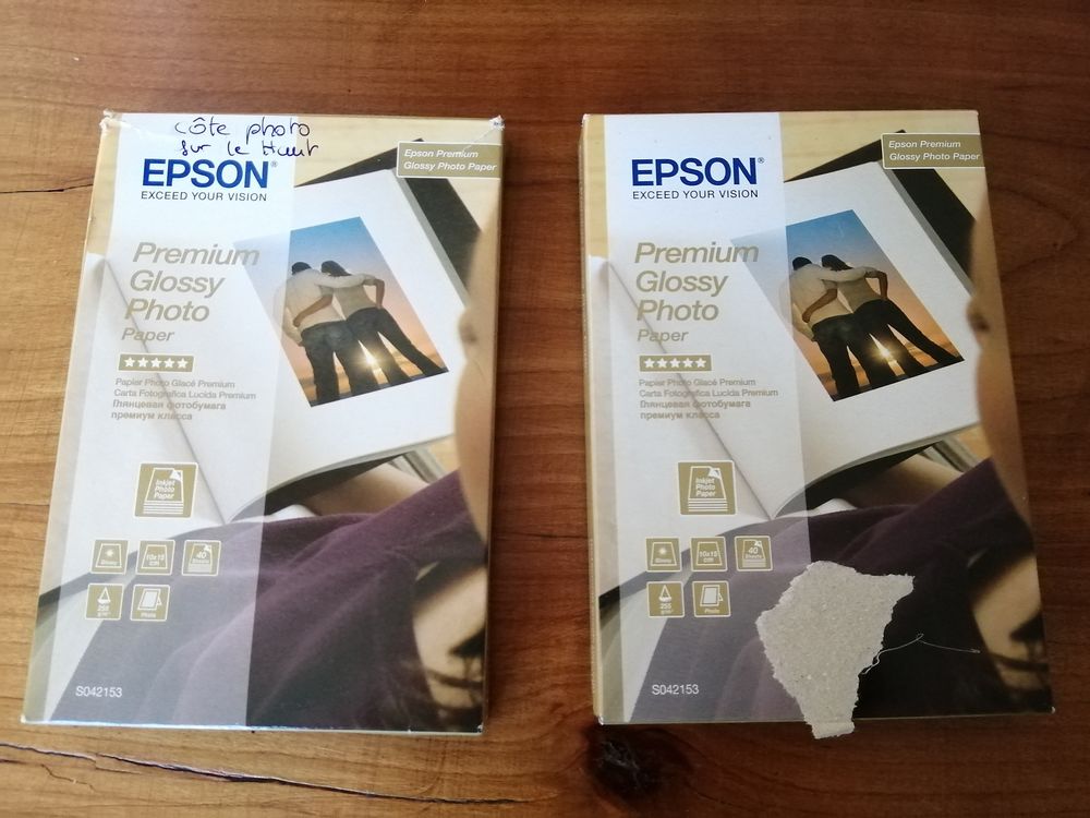 Lot 2 paquets  Papier photos de 40 feuilles Epson  neufs 5 Ch�teauroux (36)