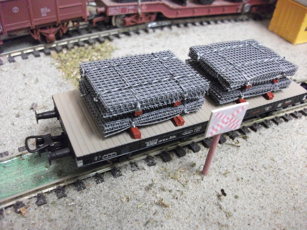 4 PAQUETS DE TREILLIS HO POUR WAGONS HO 7 H�nin-Beaumont (62)