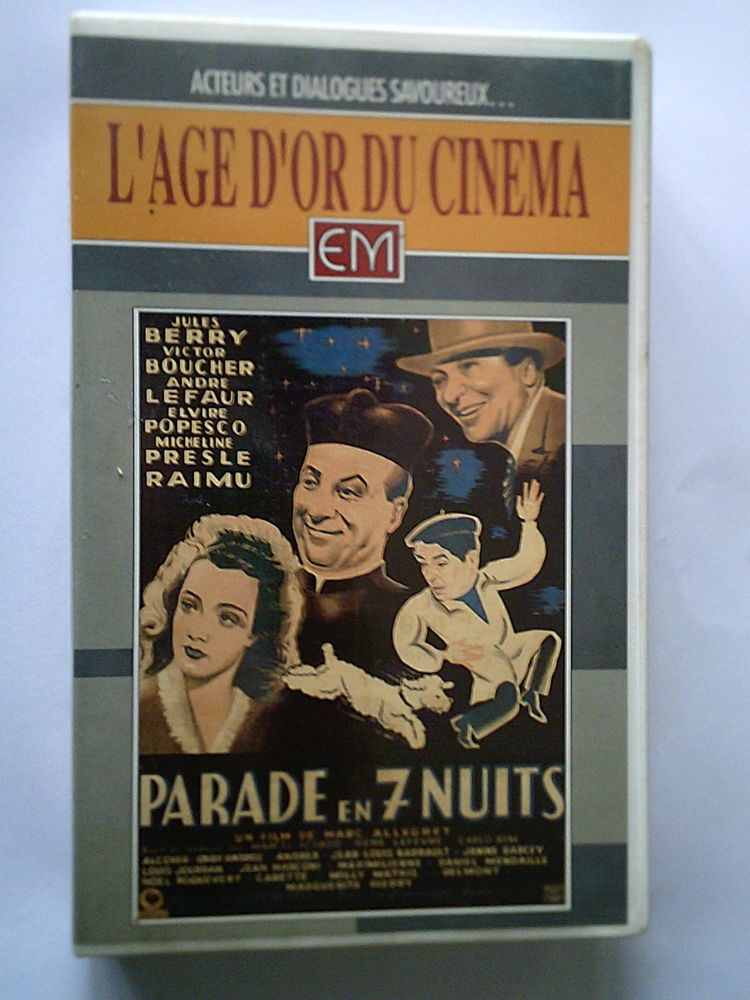 PARADE EN 7 NUITS ( raimu, berry, , popesco ) (Faire Offre) 0 Rosendael (59)