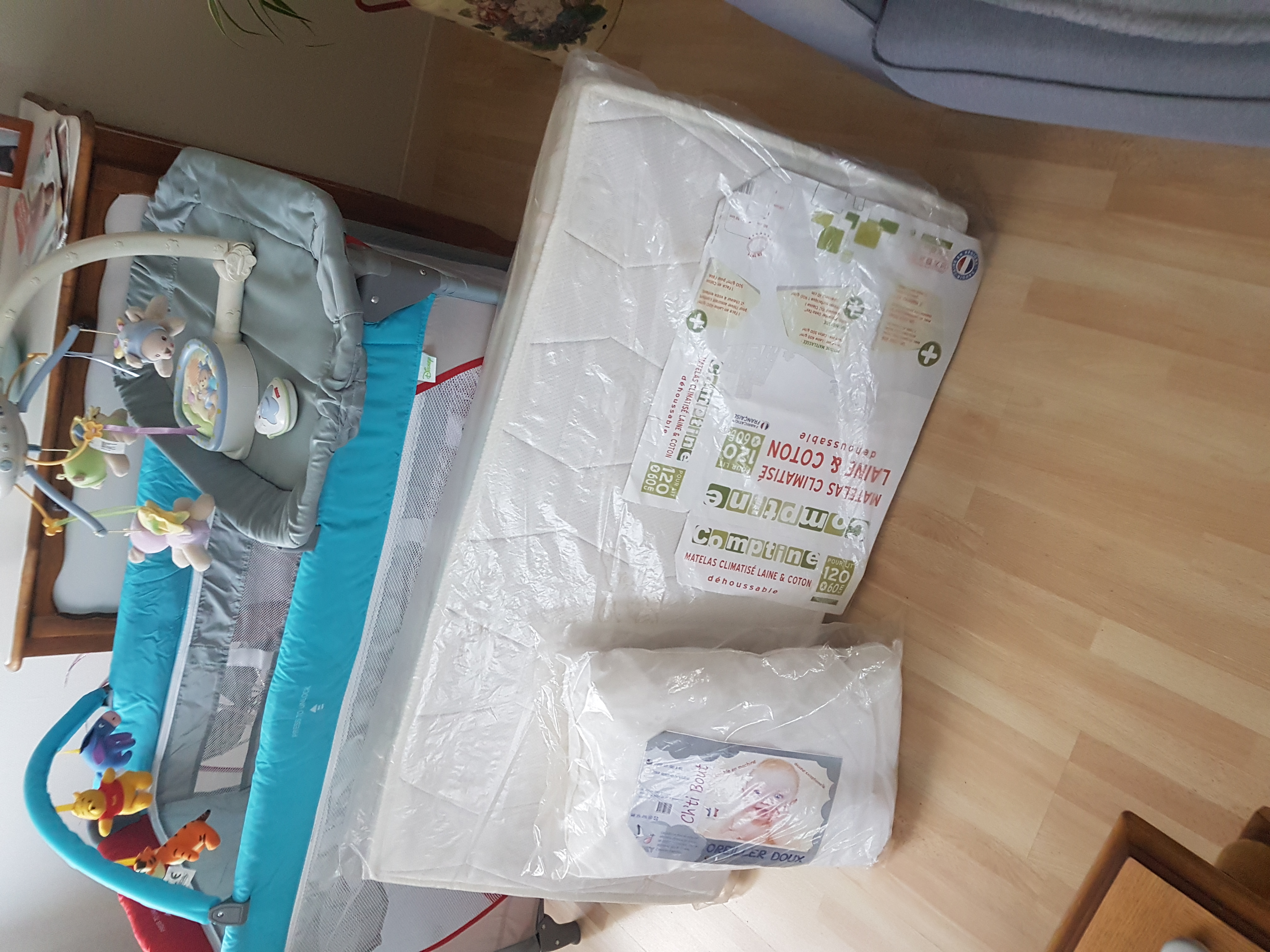 Lit parapluie complet neuf 75 Locon (62)