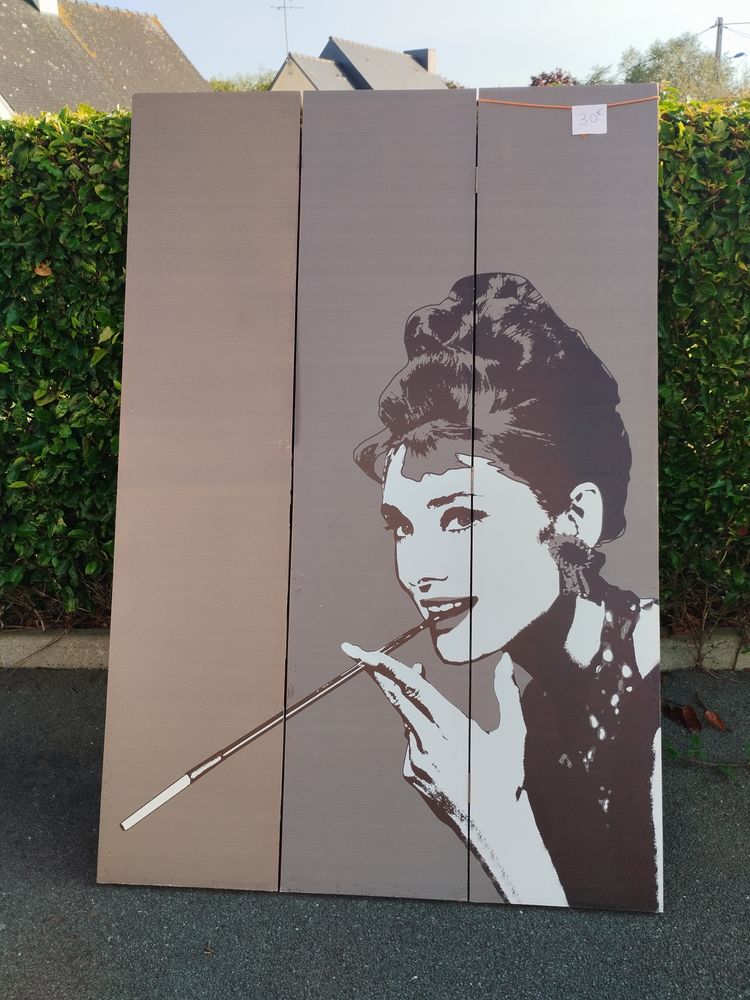 Paravent Audrey Hepburn double face 30 Pl�rin (22)