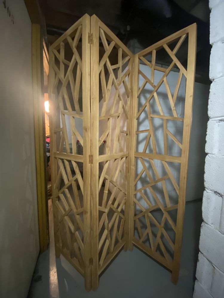 Paravent en bois de teck 120 Nancy (54)