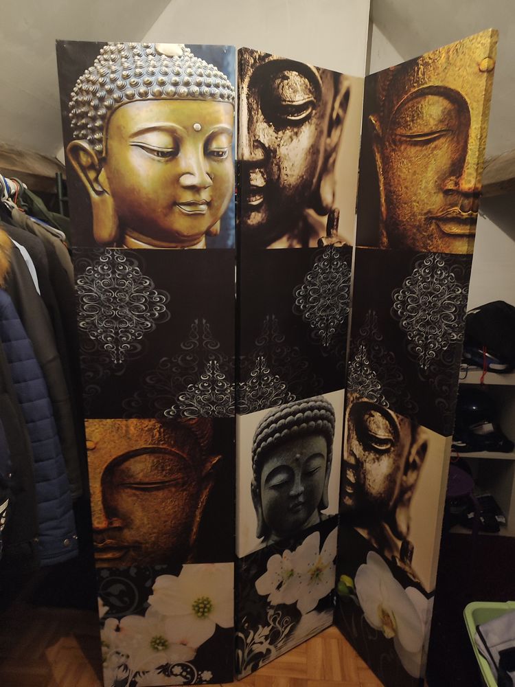 Paravent bouddha 180x120 25 Valenciennes (59)