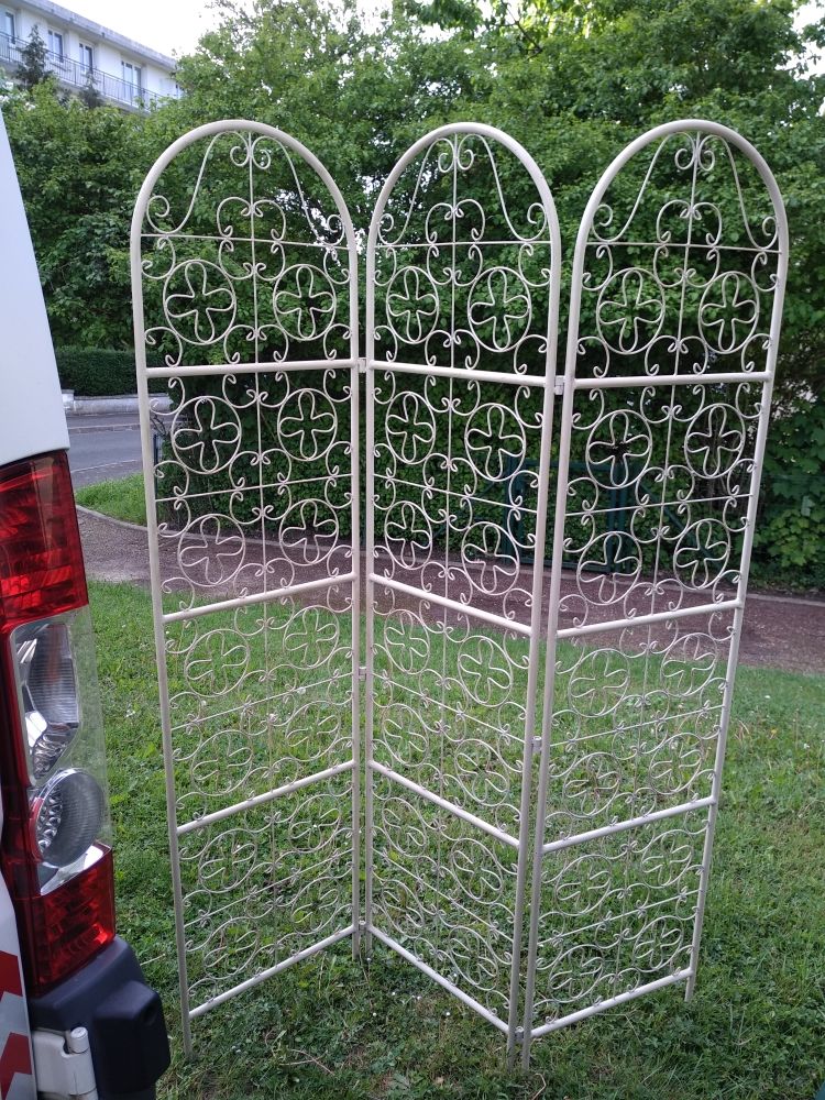 paravent fer forg� 1,90m 45 Tours (37)