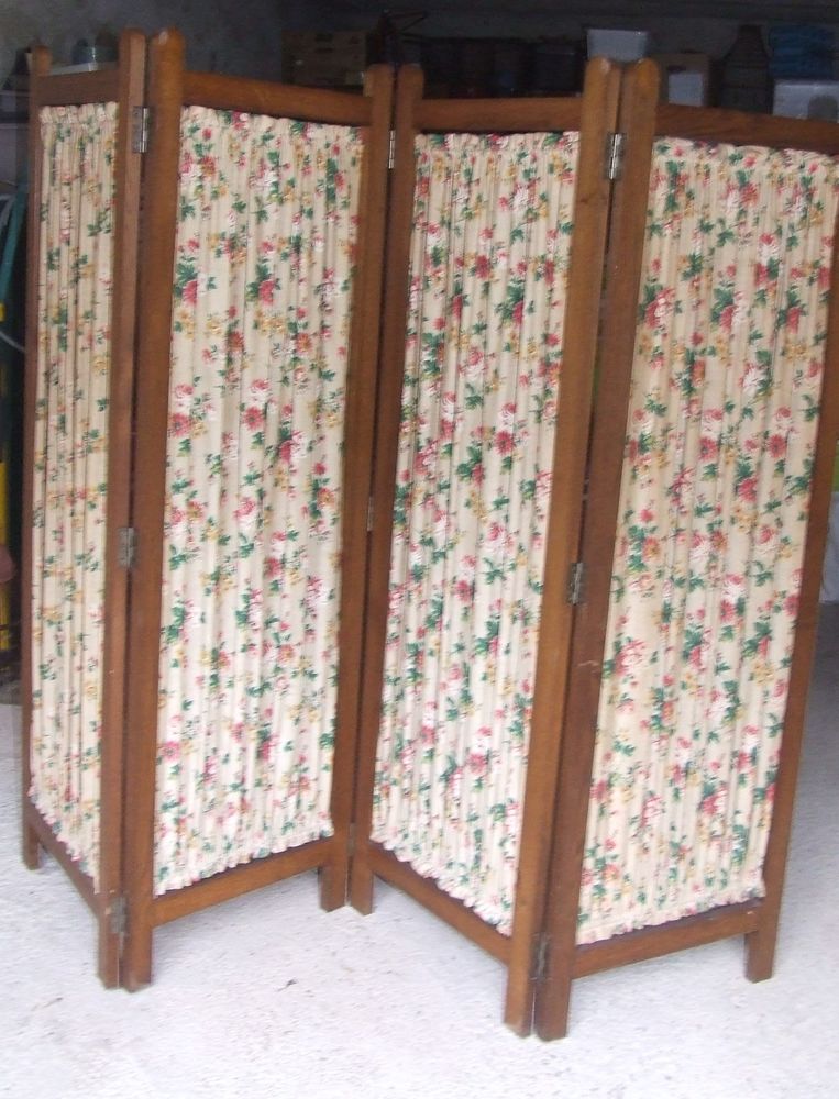 paravent vintage en ch�ne massif 50 Dijon (21)