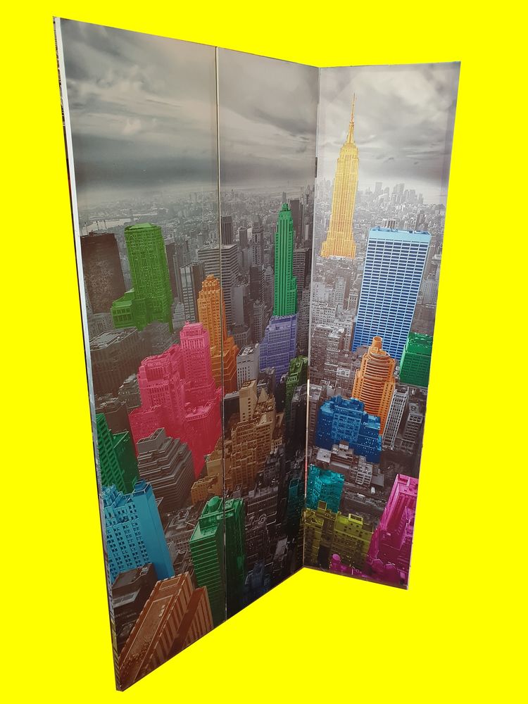 Paravent new york 120 X 180 cm occasion 30 Bourseul (22)
