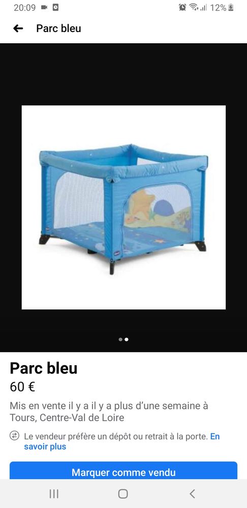 Achetez Parc Chicco Vend Occasion Annonce Vente A Tours 37 Wb