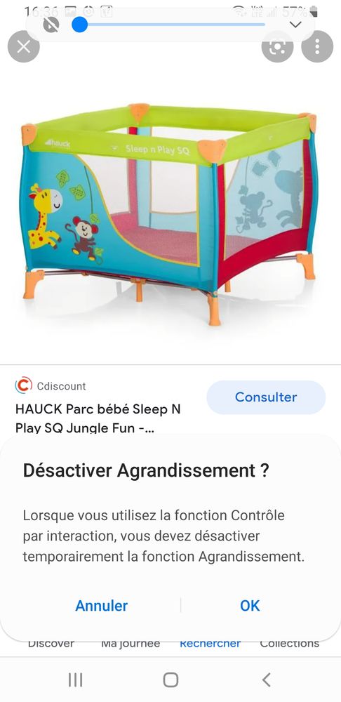 Parc parapluie Hauck 30 D�cines-Charpieu (69)