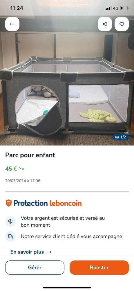 Parc pour enfant 45 P�rols (34)