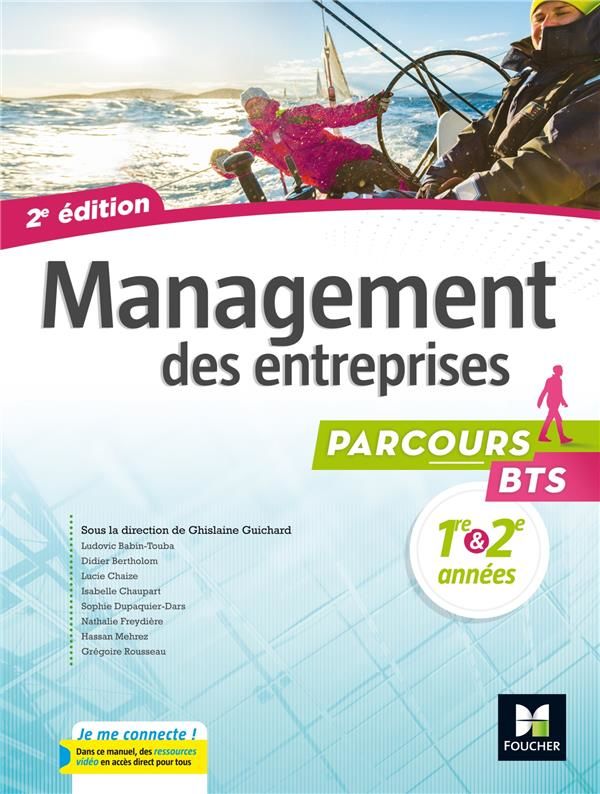 Parcours ; management des entreprises BTS 1re et 2e annees 20 Guadeloupe (97)