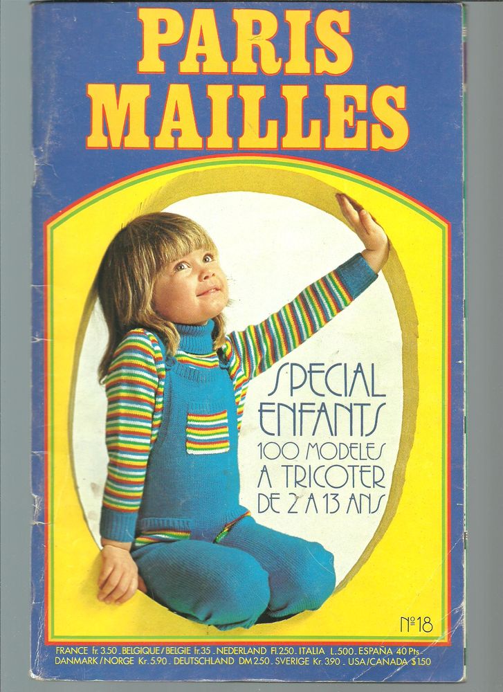  PARIS MAILLES n� 18 Sp�cial enfants 100 Mod�les � tricoter de 2 � 13 ans 7 Montauban (82)