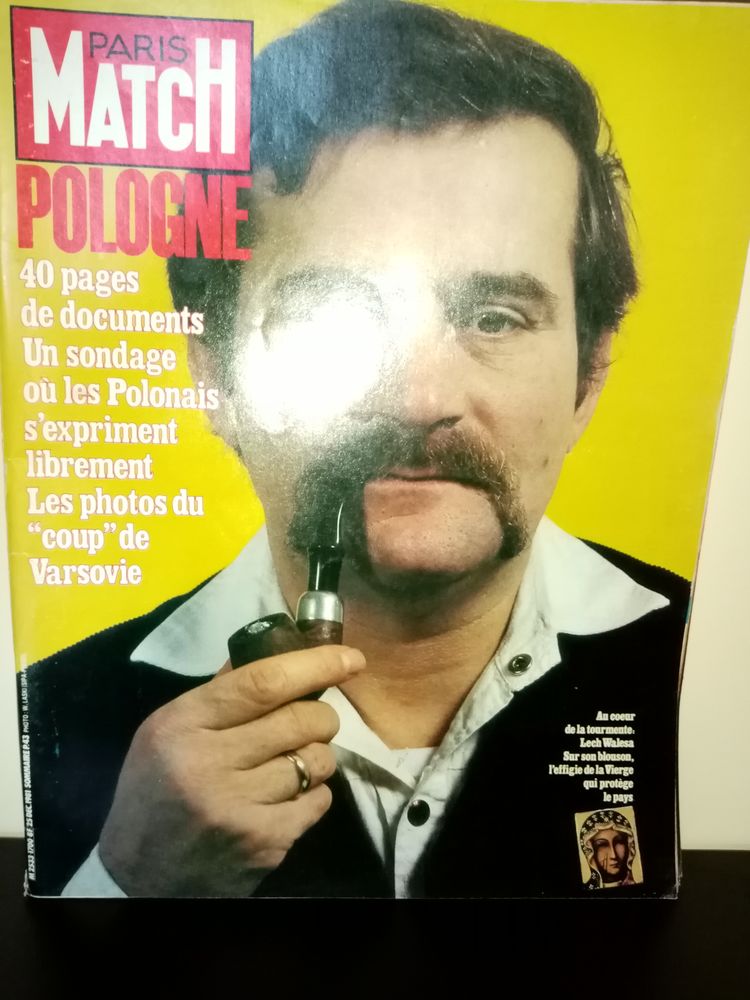 Paris Match N� 1700 du 25/12/1981 - Pologne 10 Angers (49)