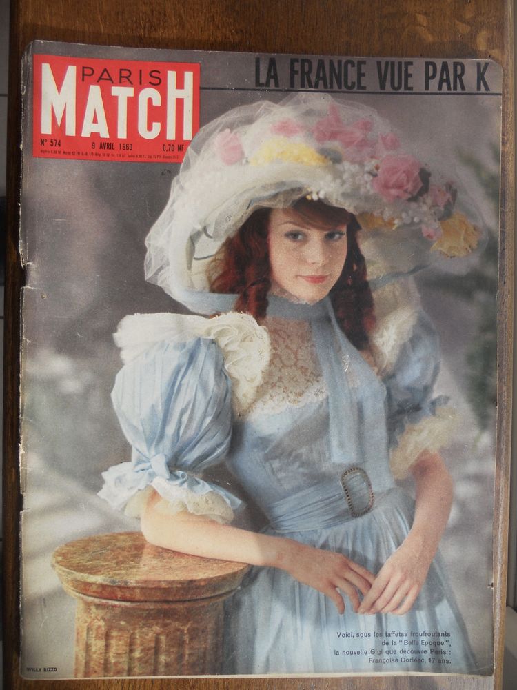PARIS MATCH  LA FRANCE VUE PAR K 
FRAN�OISE DORL�AC 1960 3 Tours (37)