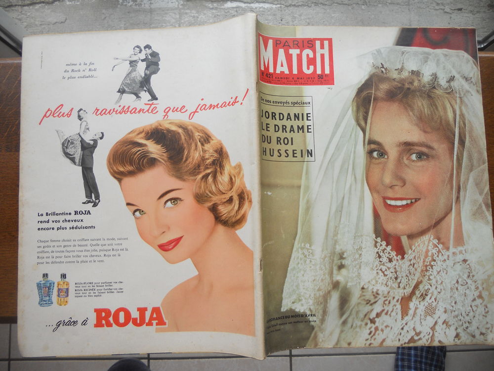 PARIS MATCH JORDANIE LE DRAME DU ROI HUSSEIN 1957 3 Tours (37)