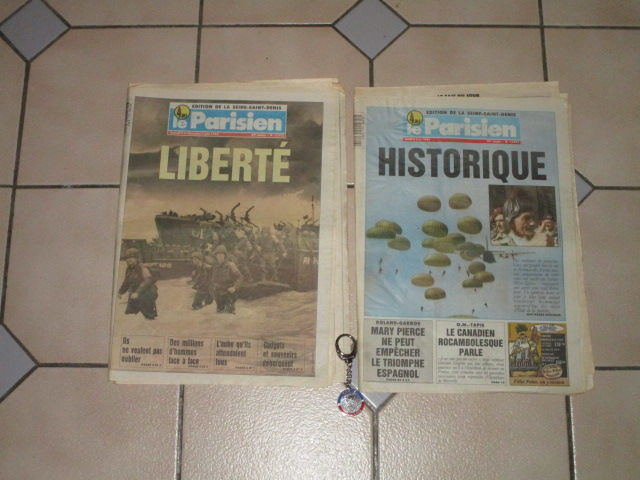 PARISIEN HISTORIQUE 1994 ANNIVERSAIRE DEBARQUEMENT  12 Villepinte (93)