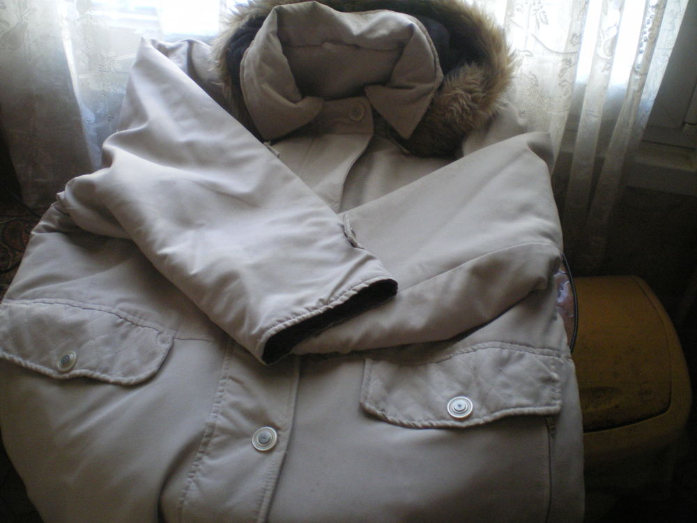 Parka beige avec capuche 30 Caen (14)