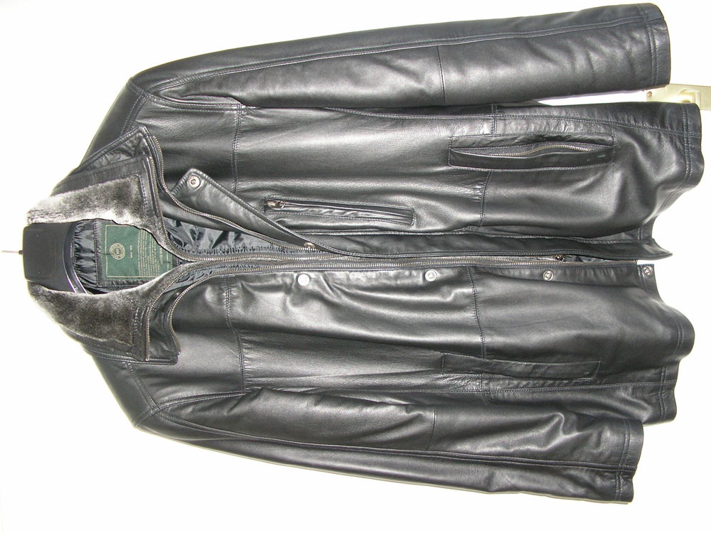 PARKA CUIR HOMME COL AMOVIBLE 150 Nice (06)