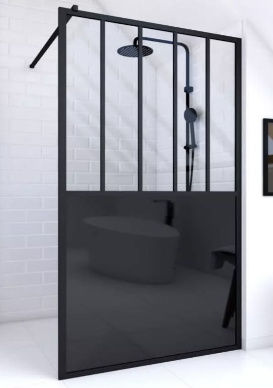 paroie douche italienne look industriel neuve 80 Sainte-Eulalie (15)