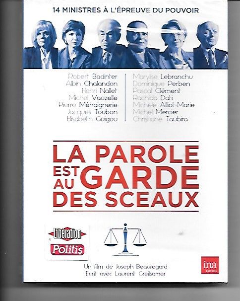La parole est au garde des sceaux - DVD 4 Hendaye (64)