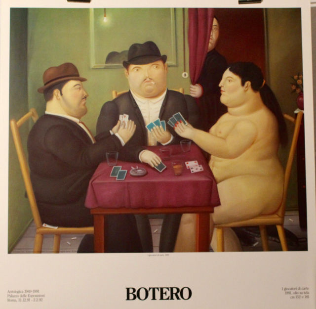 B o t e r o " la partie de cartes " ( 1991 )