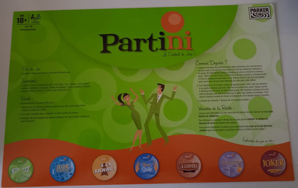 Jeu Partini pour l ap�ro 5 Pouzols (34)