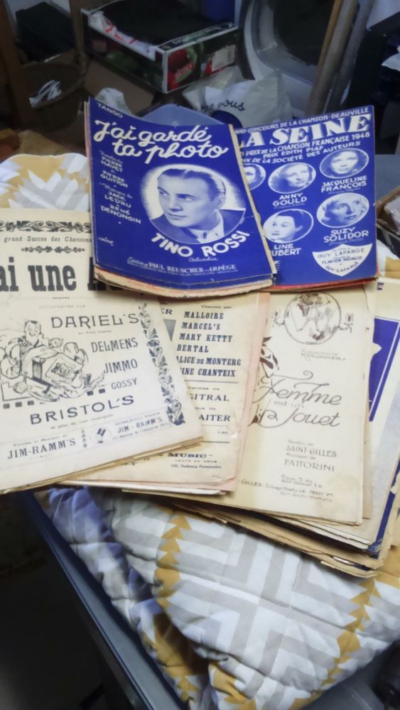 PARTITION DE  MUSIQUE 5 Magnac-Laval (87)