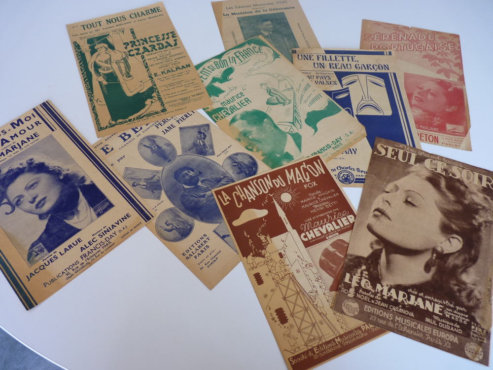 partition paroles et musiques anciennes chansons de rue 0 Portbail (50)