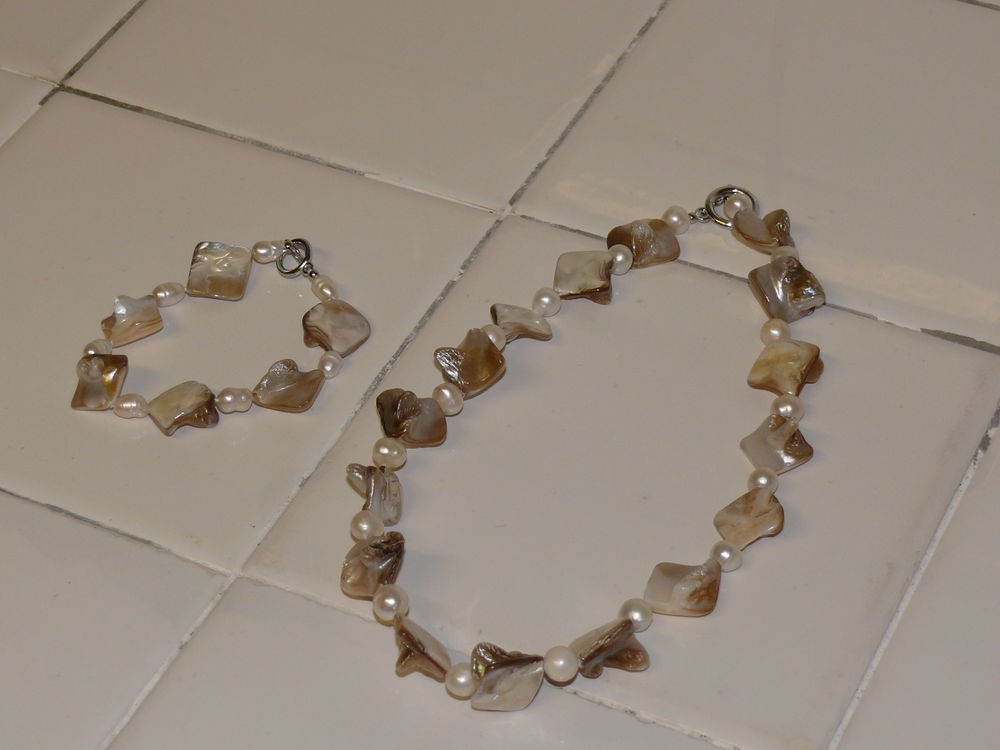 Parure collier + bracelet 20 Saintes (17)