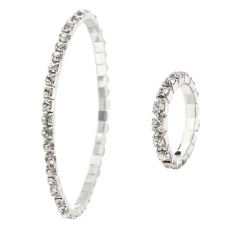 Parure compos�e  d'un collier et d'un bracelet en m�tal 12 Le Bouscat (33)