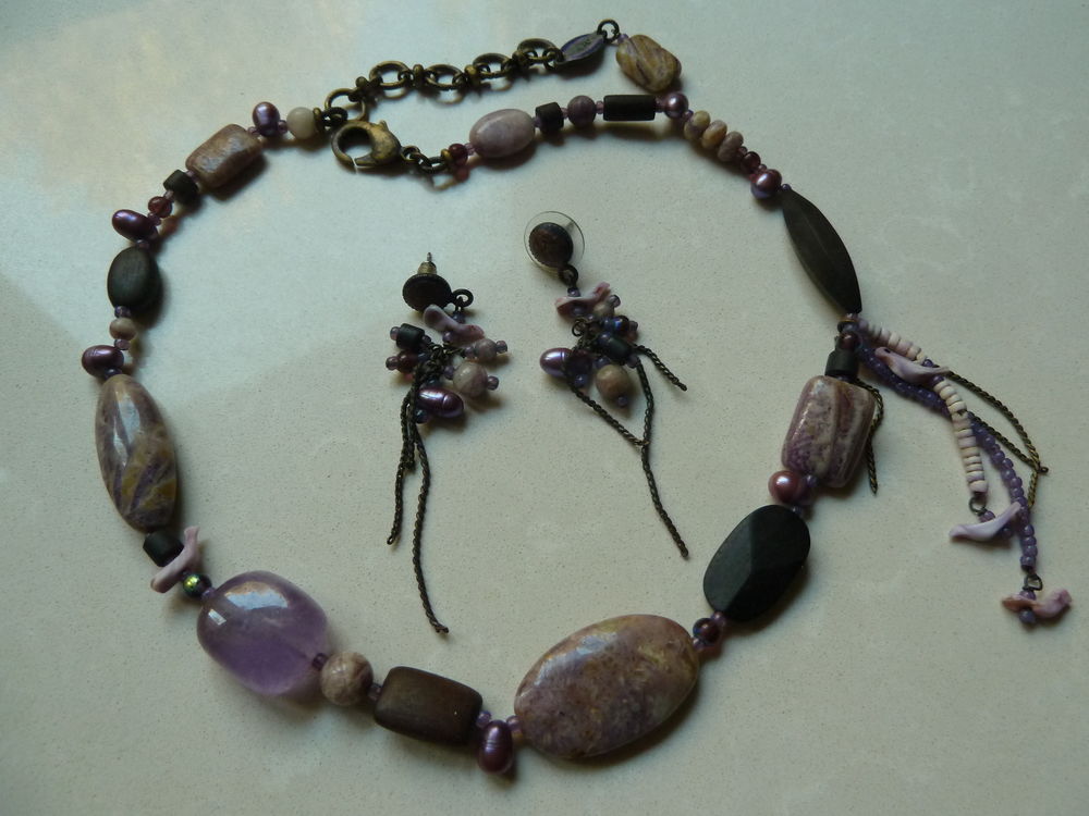 parure Nature Bijou  Vol de Nuit Amethyste jaspe perle 39 Beaulieu (34)