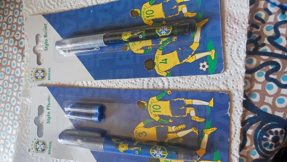 Parure stylo plume et stylo roller Brasil CBF 25 Verneuil-sur-Seine (78)