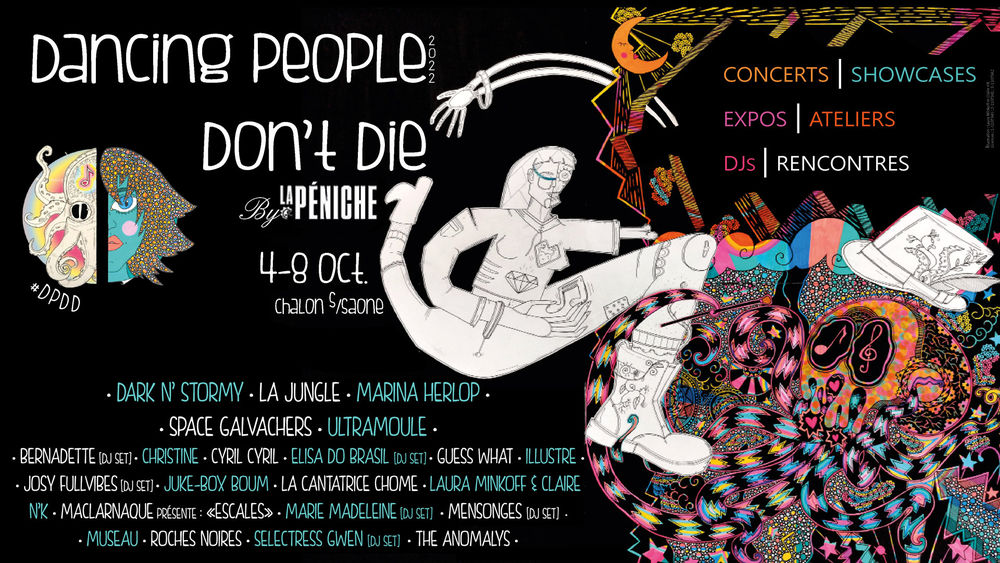 Un Pass 2 jours pour le Festival Dancing People Don't Die 8 Chalon-sur-Saône (71)