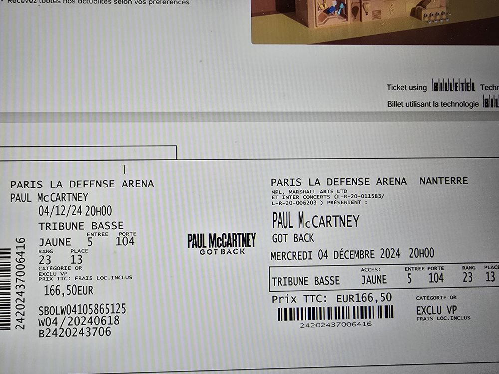  Paul Mc Cartney en concert  le 4 d�cembre 20h 170 Surg�res (17)